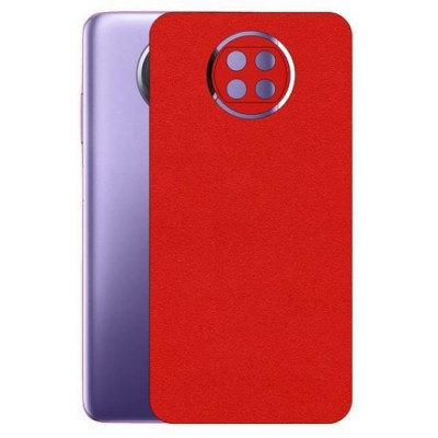 Set Folii Skin Acoperire 360 Compatibile cu Xiaomi Redmi Note 9T (2 Buc) - ApcGsm Wraps Cardinal Red foto