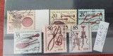 TS21 - Timbre serie DDR 1981 Mi 2640 -45, Stampilat