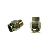 Mufa rapida dreapta din metal fi 10 cu filet M14 Breckner