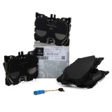 Set placute frana fata Original Mercedes-Benz C-Class W205, CLS C257, E-Class W213 si GLC X253, pentru franare stabila, raspuns precis, uzura