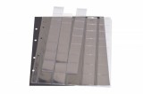 Cumpara ieftin Set 2 folii pentru monede, Premium, cu 80 buzunare pentru monede de pana la 26 mm si foi de carton negru