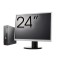 Pachet Calculator Second Hand Fujitsu Esprimo D957 SFF, Intel Core i5-6500T 2.50-3.10GHz, 8GB DDR4, 500GB HDD + Monitor 24&amp;quot; NewTechnology Media