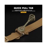 2-Point Tactical Sling FARAON - Negru [Wosport]