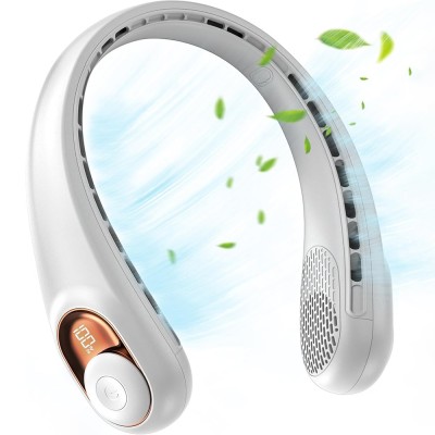Ventilator portabil pentru gat, USB-C, 5200mAh Techsuit S9 foto