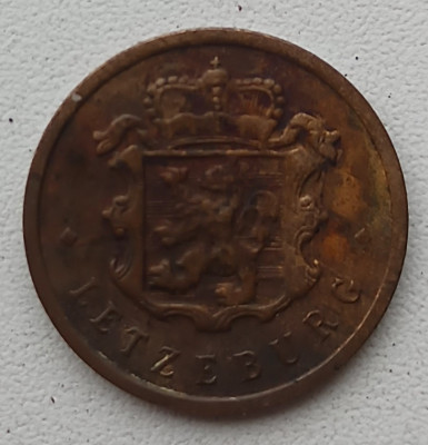Moneda Luxemburg - 25 Centimes 1947 foto