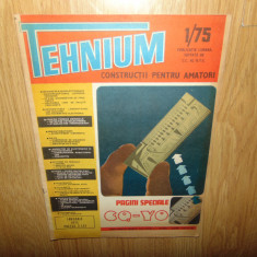 Revista Tehnium nr:1 anul 1975