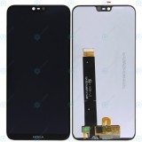 Modul display Nokia 6.1 Plus LCD + Digitizer negru 20DRGBW0001