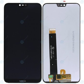 Modul display Nokia 6.1 Plus LCD + Digitizer negru 20DRGBW0001 foto