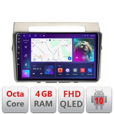 Navigatie Toyota Verso intre anii 2004-2009 Android Ecran QLED octa core 4+64 carplay android auto KIT-VERSO-2004+EDT-E309V3 CarStore Technology foto