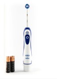 Periuta de dinti electrica Oral-B Pro Expert DB4.010, baterii AA incluse, 9600 rot/min, 1 capat, Alb/Albastru
