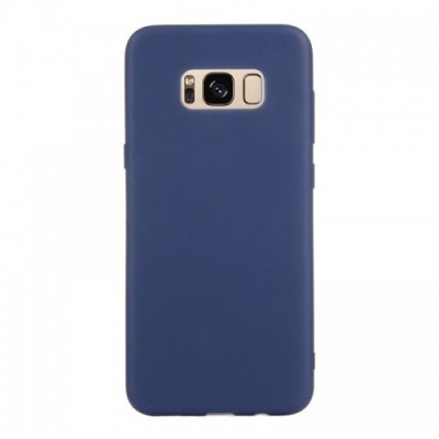 Husa Pentru SAMSUNG Galaxy S8 Plus - Luxury Slim Mat TSS, Bleumarin foto