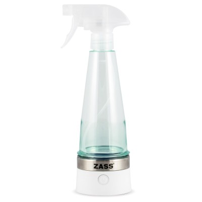 Aparat portabil pentru producere dezinfectant Zass, 5 W, 270 ml, timer, USB, Alb foto
