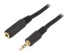 Cablu Audio Jack 3.5mm 5m Negru, Gembird