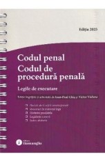 Codul penal. Codul de procedura penala Act. 6 octombrie 2025 Ed. Spiralata - Victor Vaduva, Ioan-Paul Chis