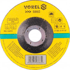 Disc pentru slefuit piatra 125x6.8x22 mm VOREL