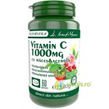 Vitamina C 1000mg cu Macese si Acerola (Aroma de Lamaie) 60cpr