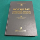HOTĂR&Acirc;RI ALE GUVERNULUI ROM&Acirc;NIEI ȘI ALTE ACTE NORMATIVE * 5 MAI1998 / 010