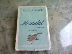 Menuetul , G. M. Vladescu , 1942 foto