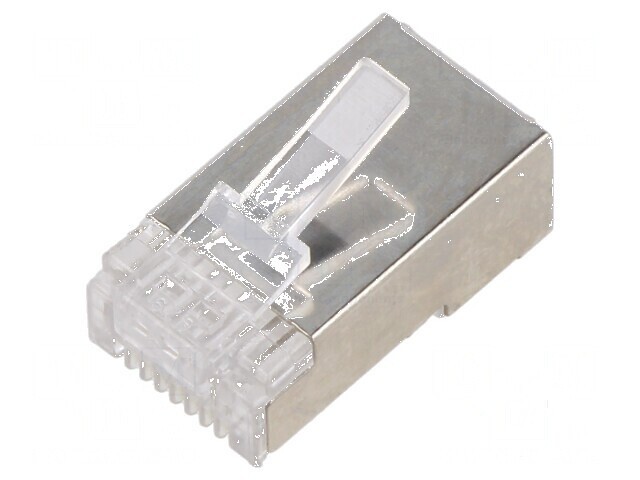 Conector RJ45 Cat 6 ecranat 8p8c IDC