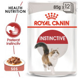 Cumpara ieftin Royal Canin Instinctive Adult hrana umeda pisica (in sos), 12x85 g
