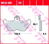 Cumpara ieftin Set placute frana fata TRW MCB680 - BMW R 850 (97-01) - K1 1000 - K100 R (89-92) - R 1100 (93-01) - R 1150 (99-01) - R 1200 (98-02)