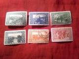 Serie mica Austria - Bosnia Hertegovina 1906 , 6 valori stampilate - Vederi, Stampilat