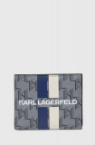 Karl Lagerfeld portofel barbati, culoarea gri