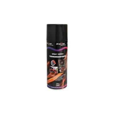 Spray vopsea NEGRU rezistent termic pentru etriere 450ml. Breckner Cod: BK83114 Automotive TrustedCars foto