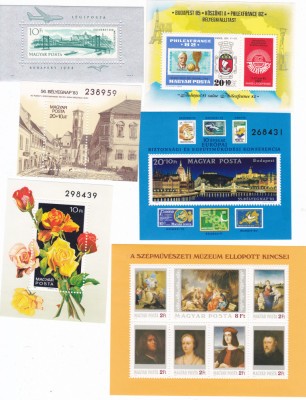 LOT UNGARIA 20 COLITE MNH foto