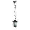 Pendul exterior ip44 e27, negru mat