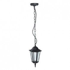 Pendul exterior ip44 e27, negru mat foto