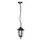 Pendul exterior ip44 e27, negru mat