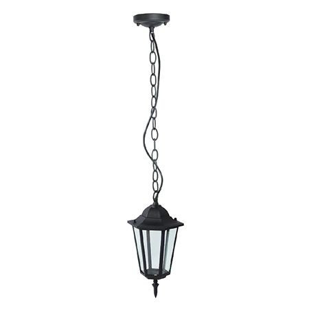 Pendul Exterior Ip44 E27, Negru Mat