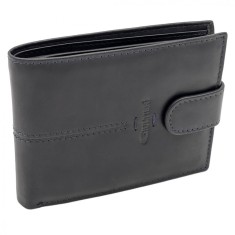 Portofel Bleumarin din Piele pentru Bărbați - Compact și Elegant, Ideal pentru Cadou, 12,5x9,5x2 cm
