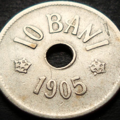 Moneda istorica 10 BANI - ROMANIA, anul 1905 * cod 5419