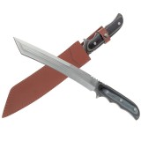 Cumpara ieftin Maceta de vanatoare IdeallStore&reg;, Namor Wrath, 45 cm, argintiu, teaca inclusa