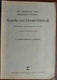 Cumpara ieftin MARIA IMMACULATA TARNOVIETCHI:ANNETTE VON DROSTE-HULSHOFF/TEZA DOCTORAT1939LBGER