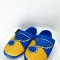 St. Louis Blues papuci de bărbați Team Logo Fleece Slipper - M = 42-43 EU