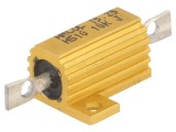 Rezistor bobinat cu radiator 10k&Omega; 10W