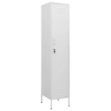 Cumpara ieftin Dulap de vestiar, alb, 35x46x180 cm, otel