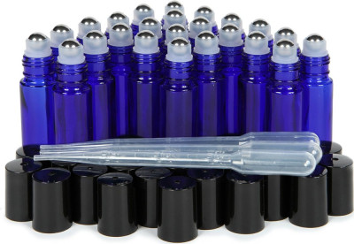 aplex, 24, Albastru Cobalt, Sticle Roll-on 10 ml cu Rolă din oțel inoxidabil foto
