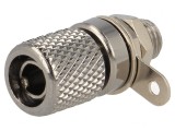 Soclu banană 4mm 10A 60VDC 25.5mm Nichelat