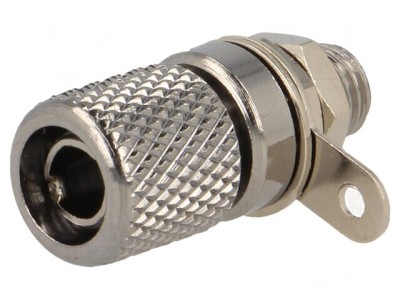Soclu banană 4mm 10A 60VDC 25.5mm Nichelat foto