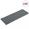 Covorase scara 30 buc violet/albastru 65x21x4cm, antiderapante, protectie trepte