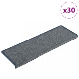 vidaXL Covorașe scară 30 buc 65x21x4 cm violet și albastru