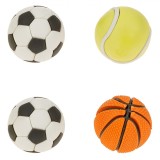 Set Radiere 3D, Model Minge, Diametru 2.5cm, Multicolor, 4 Bucăți, Oem