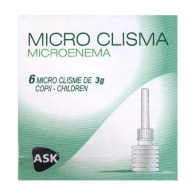 MICROCLISMA STERILA PT COPII 6BUC foto