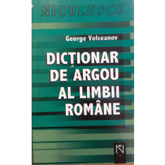 Dictionar de argou al limbii romane