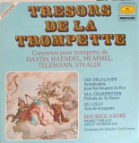 Disc vinil, LP. Tresors De La Trompette. SET 2 DISCURI VINIL-Haydn, Haendel, Hummel, Telemann, Vivaldi, M.R. Del, Rock and Roll