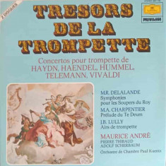 Disc vinil, LP. Tresors De La Trompette. SET 2 DISCURI VINIL-Haydn, Haendel, Hummel, Telemann, Vivaldi, M.R. Del